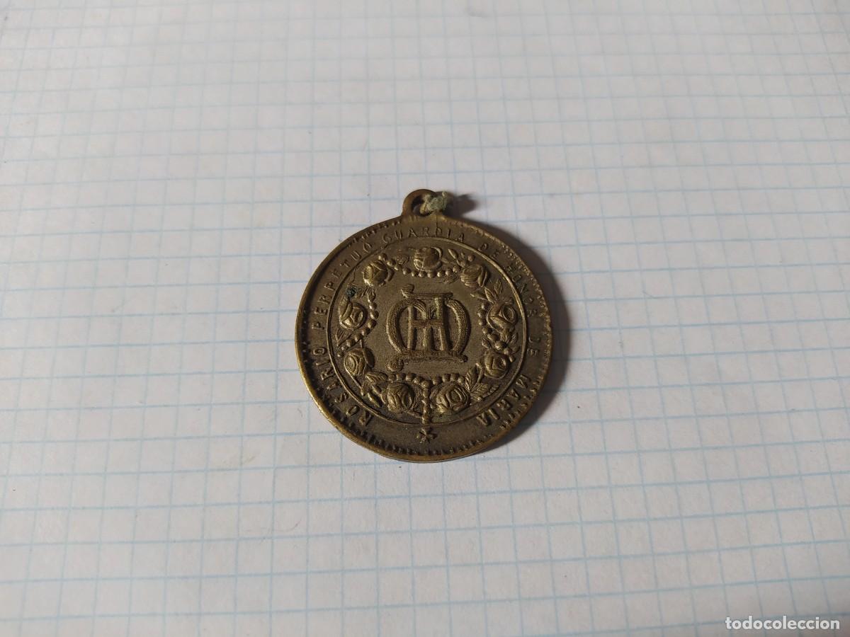 Antig&uuml;edades: Medalla religiosa, bronceada - Foto 2