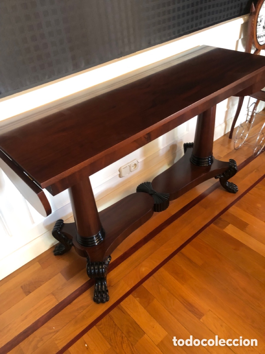 Antig&uuml;edades: Mesa recibidor-auxiliar - Foto 5