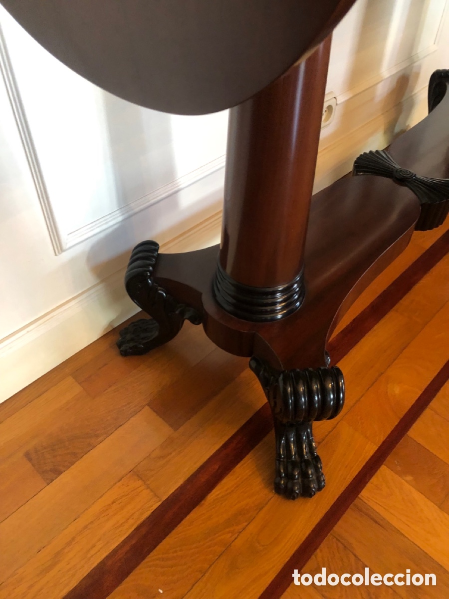 Antig&uuml;edades: Mesa recibidor-auxiliar - Foto 6