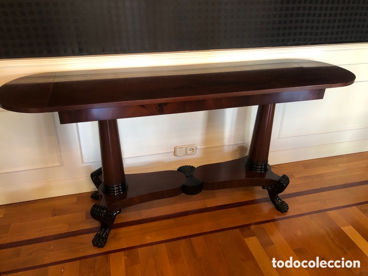 Antig&uuml;edades: Mesa recibidor-auxiliar - Foto 7