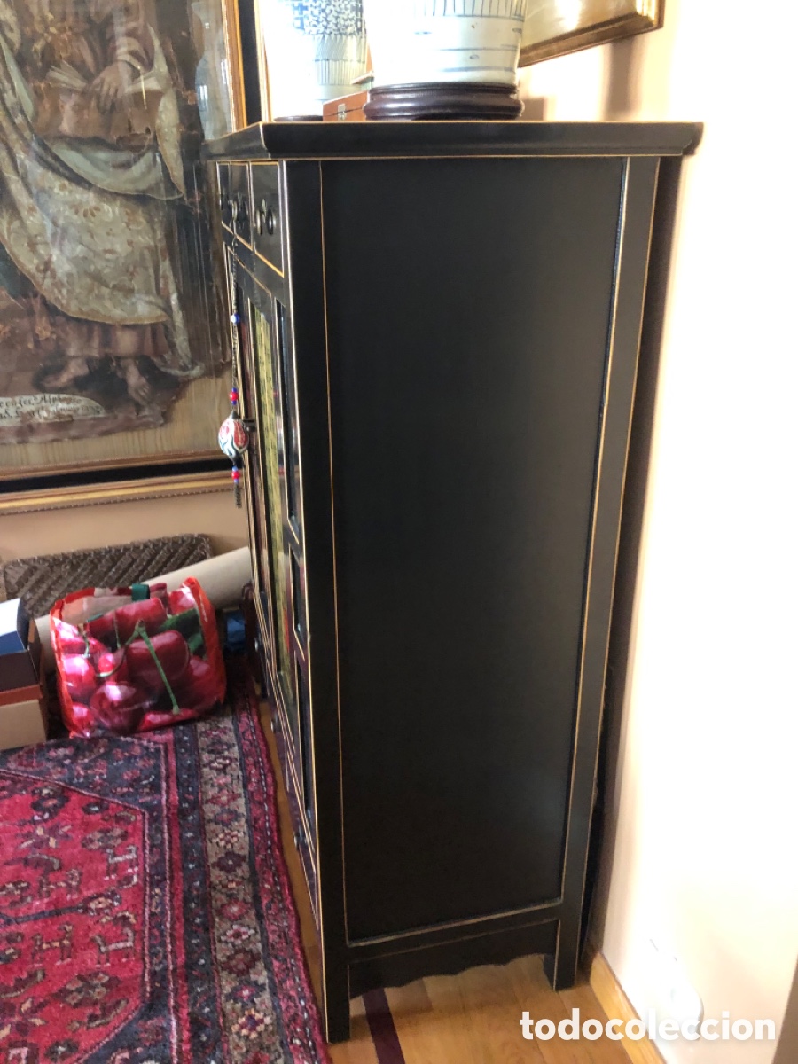 Antig&uuml;edades: Mueble asi&aacute;tico en buen estado - Foto 3