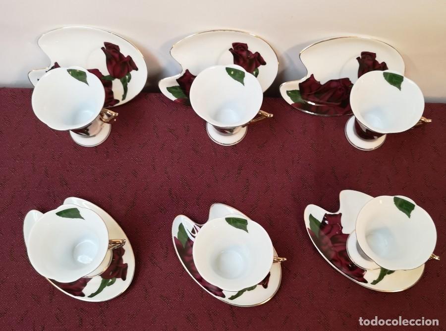 Antig&uuml;edades: Tazas de Caf&eacute; Paleta de Pintor - Foto 11