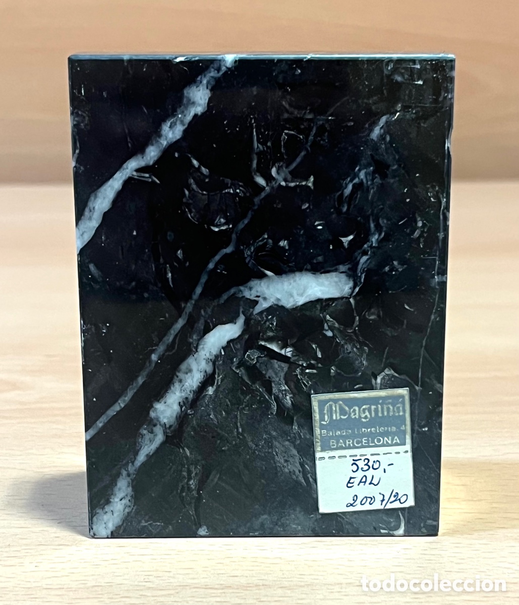 Antig&uuml;edades: VIRGEN DE MONTSERRAT PLATA, CON PLACA DE MARMOL - Foto 3