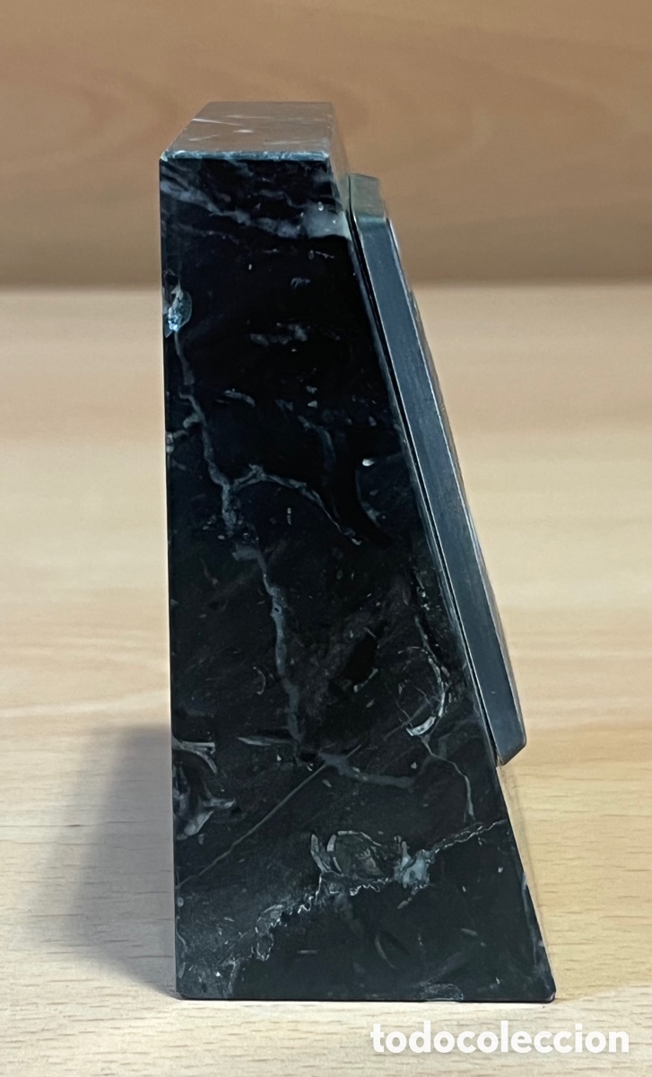 Antig&uuml;edades: VIRGEN DE MONTSERRAT PLATA, CON PLACA DE MARMOL - Foto 4
