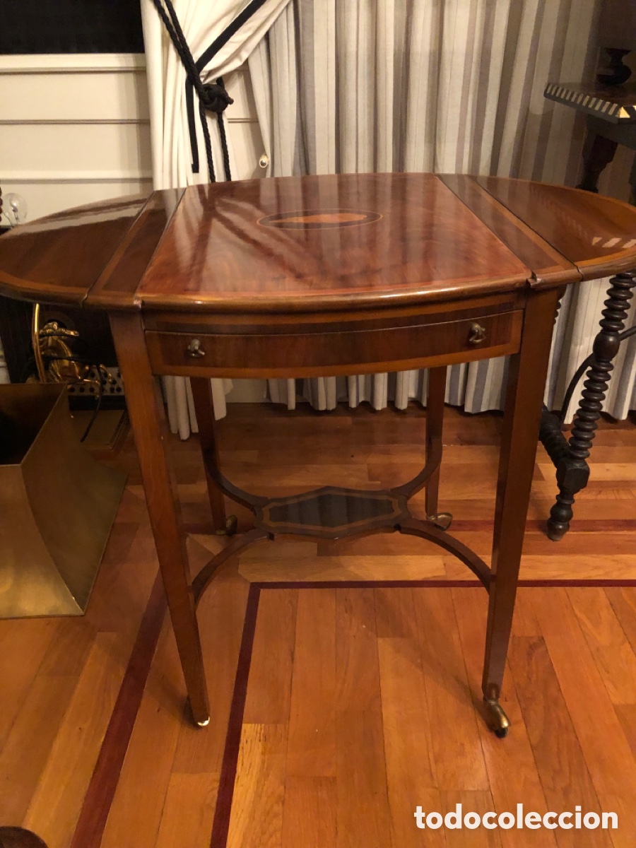 Antig&uuml;edades: Mesa de juego estilo modernista - Foto 6