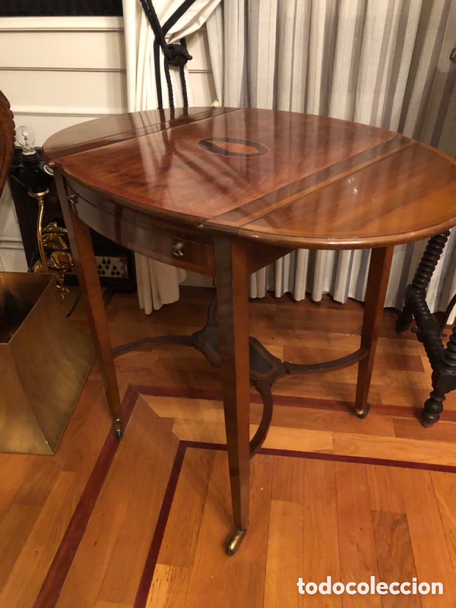 Antig&uuml;edades: Mesa de juego estilo modernista - Foto 7
