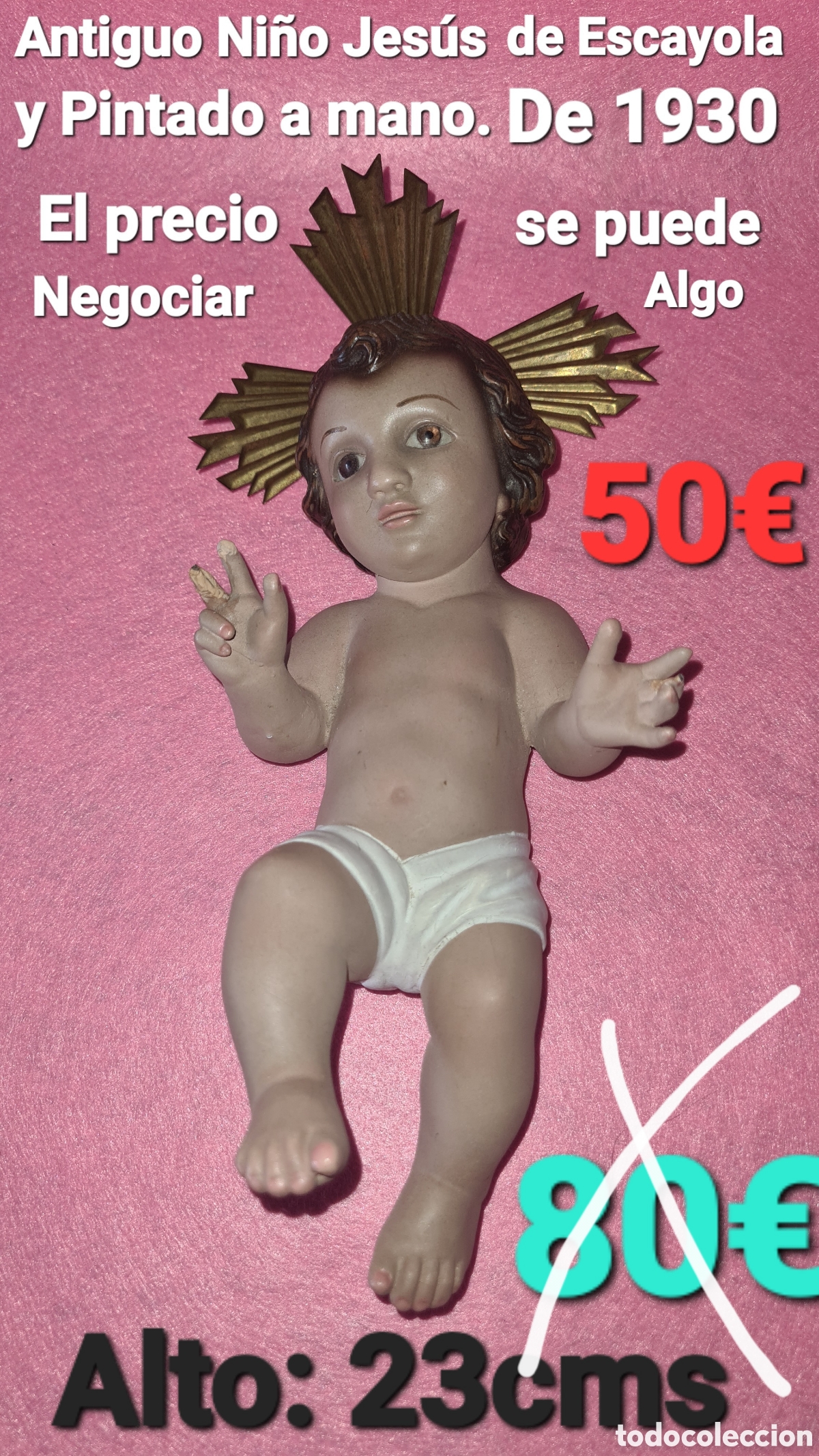 Antig&uuml;edades: PIEZAS RELIGIOSAS DE HERENCIA - Foto 1