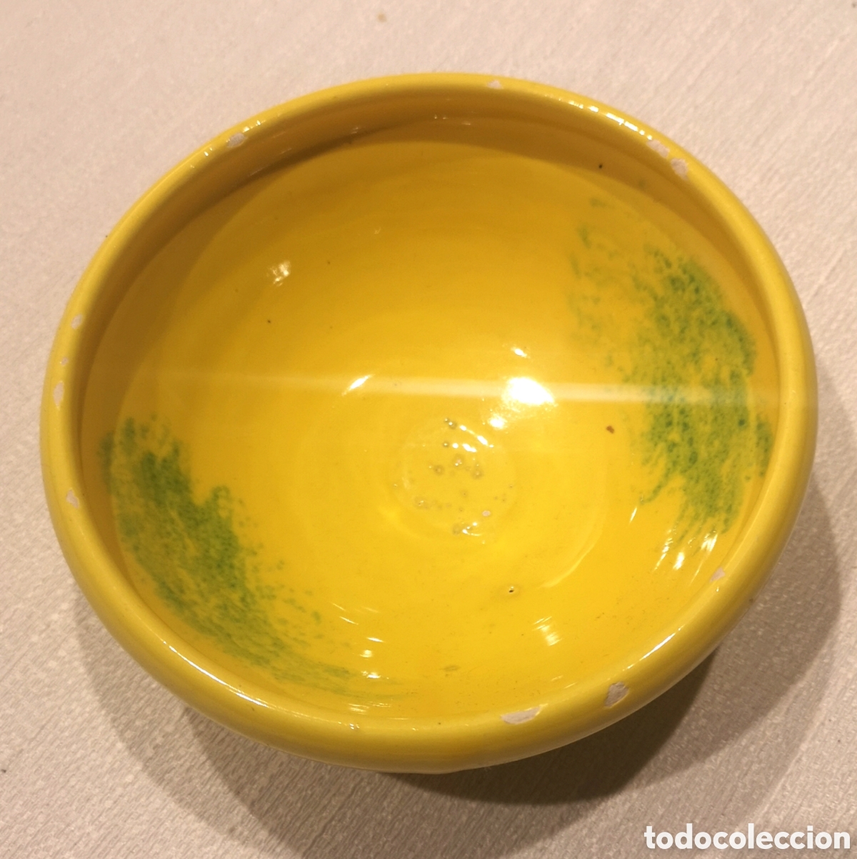 Antig&uuml;edades: Cuenco lebrillo cer&aacute;mica manises - Foto 2