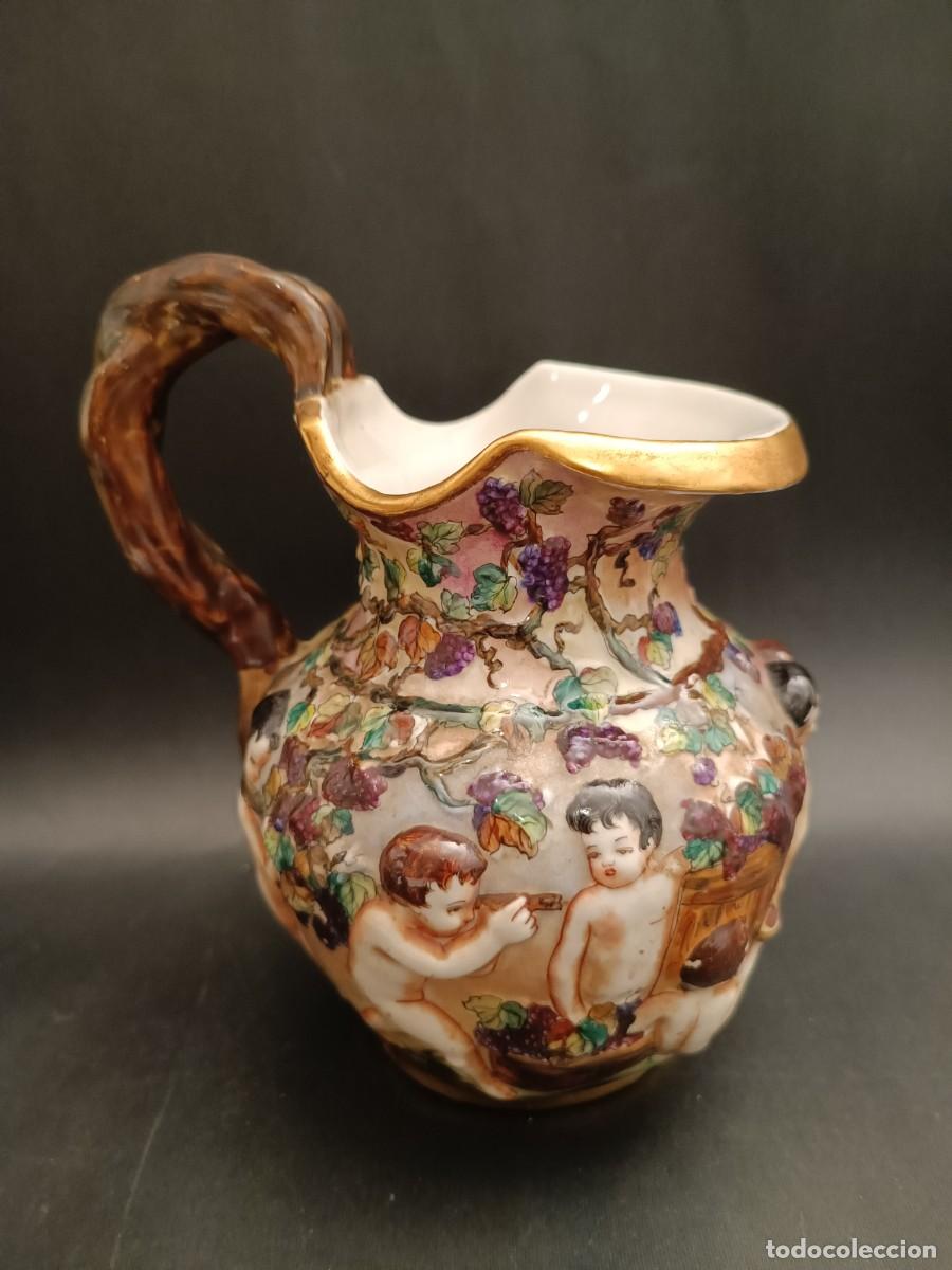 Antig&uuml;edades: JARRA DE ESTILO CAPODIMONTE - Foto 1