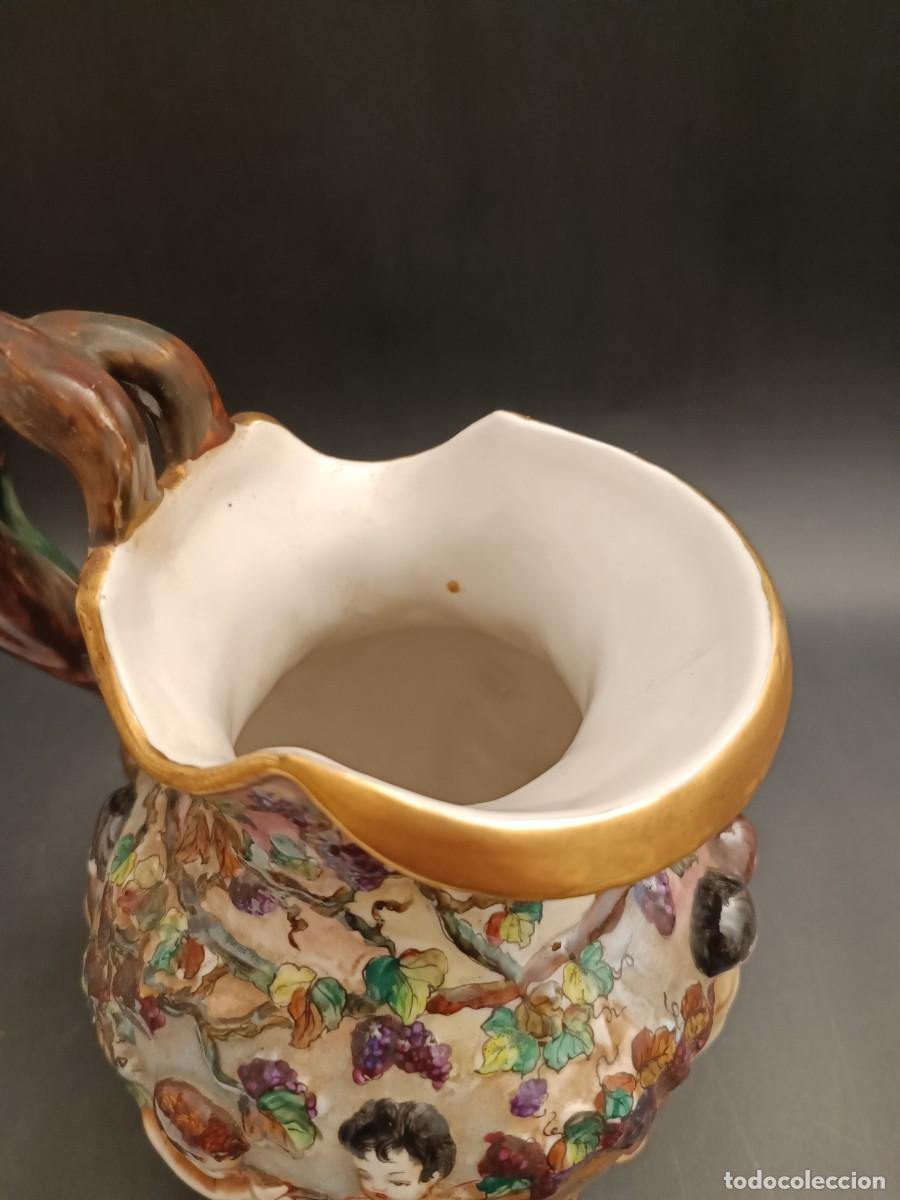 Antig&uuml;edades: JARRA DE ESTILO CAPODIMONTE - Foto 3