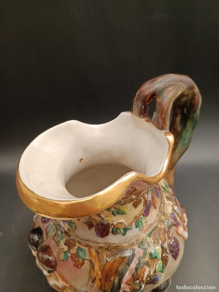 Antig&uuml;edades: JARRA DE ESTILO CAPODIMONTE - Foto 12