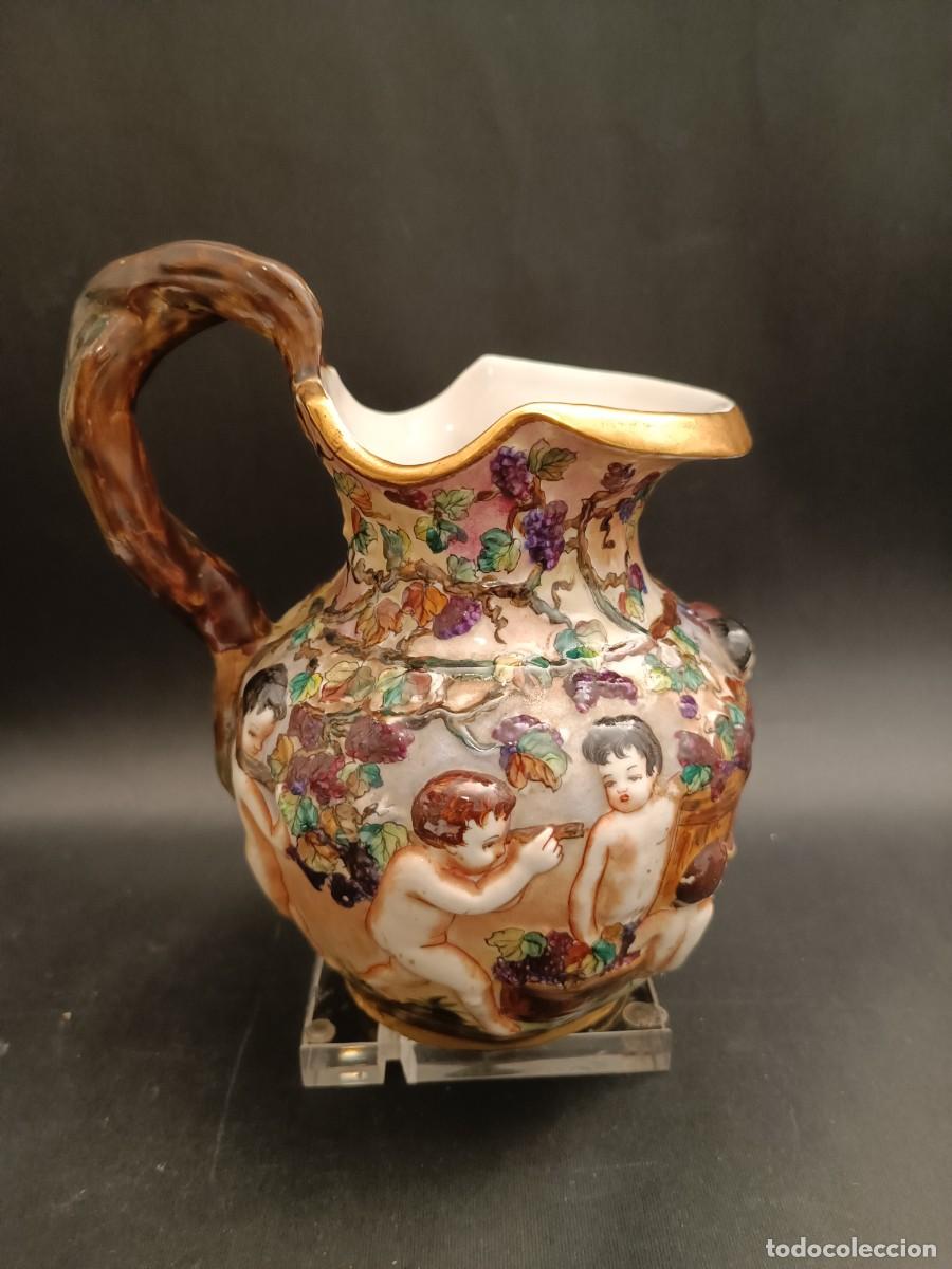 Antig&uuml;edades: JARRA DE ESTILO CAPODIMONTE - Foto 17