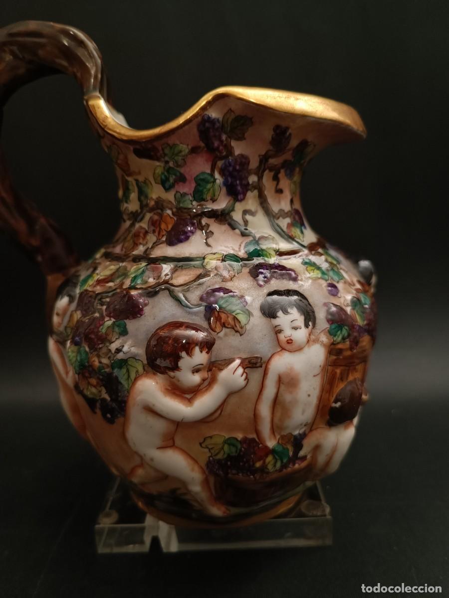 Antig&uuml;edades: JARRA DE ESTILO CAPODIMONTE - Foto 18