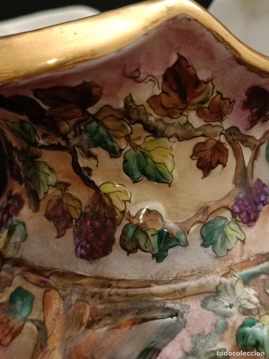 Antig&uuml;edades: JARRA DE ESTILO CAPODIMONTE - Foto 20
