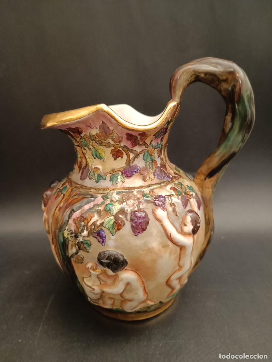 Antig&uuml;edades: JARRA DE ESTILO CAPODIMONTE - Foto 21