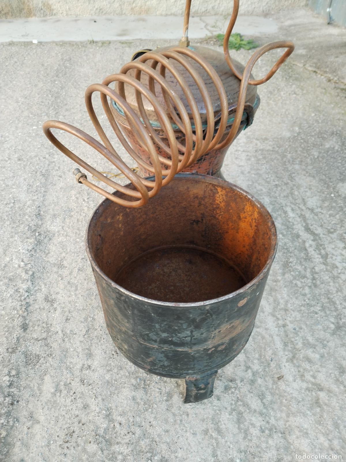 Antig&uuml;edades: ANTIGUO ALAMBIQUE DE COBRE - Foto 6
