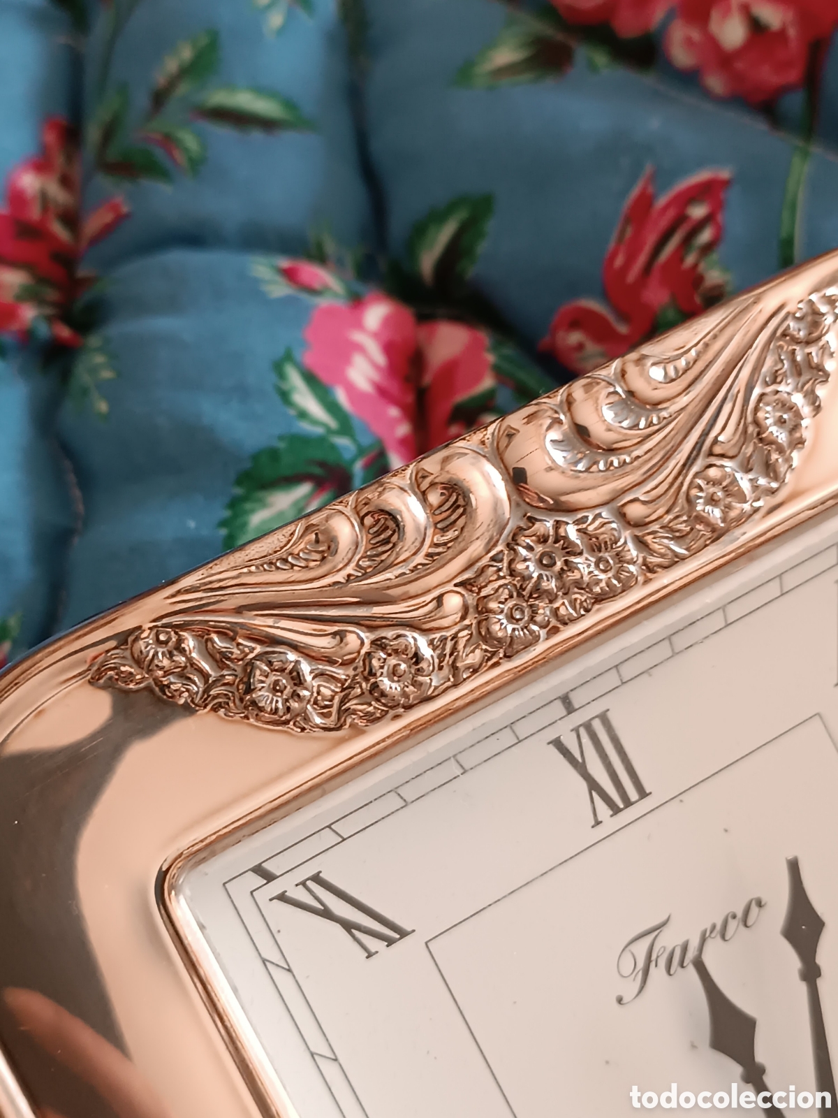 Antig&uuml;edades: Precioso reloj de plata Farco - Foto 3