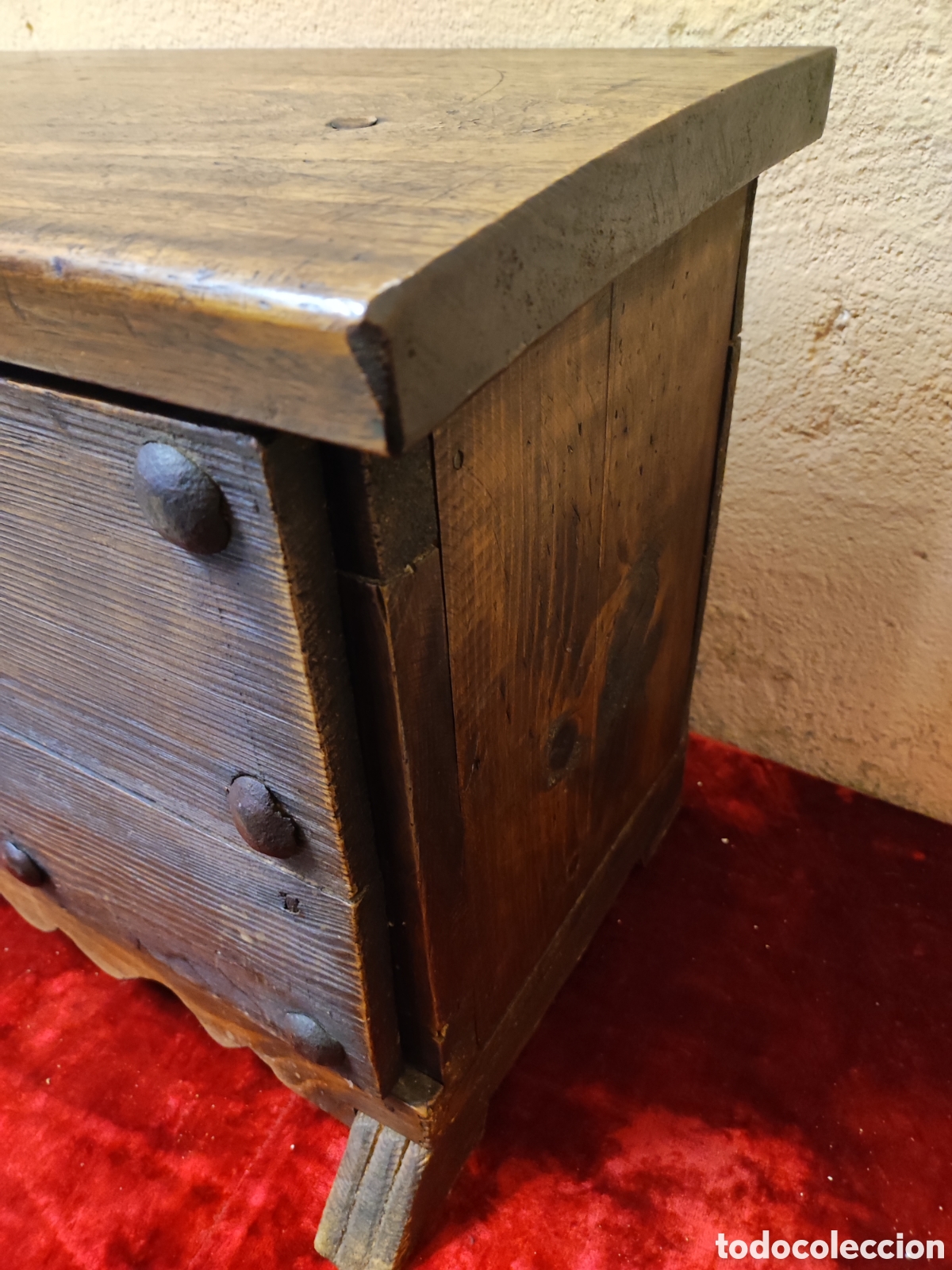 Antig&uuml;edades: Arqueta peque&ntilde;a madera - Foto 6
