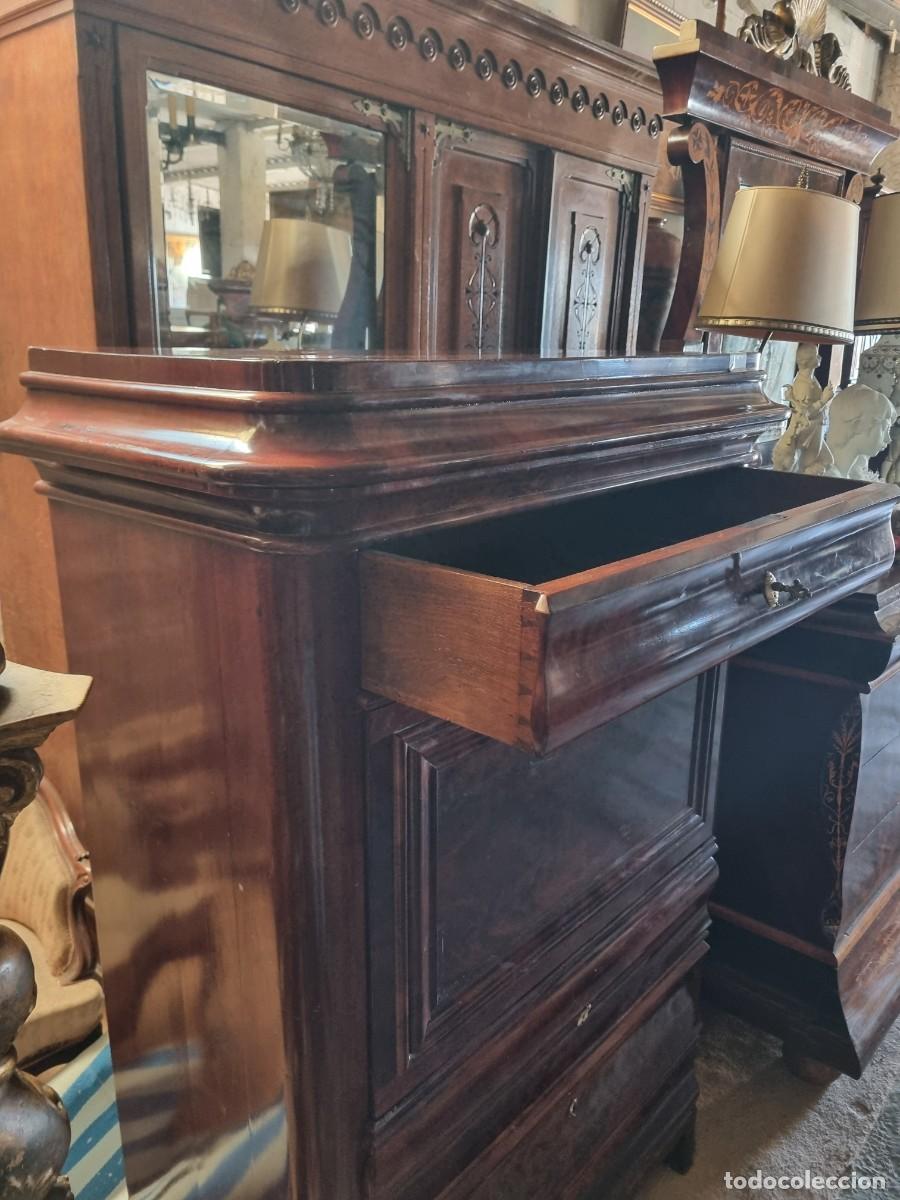 Antig&uuml;edades: Simfonier o mueble escritorio - Foto 4