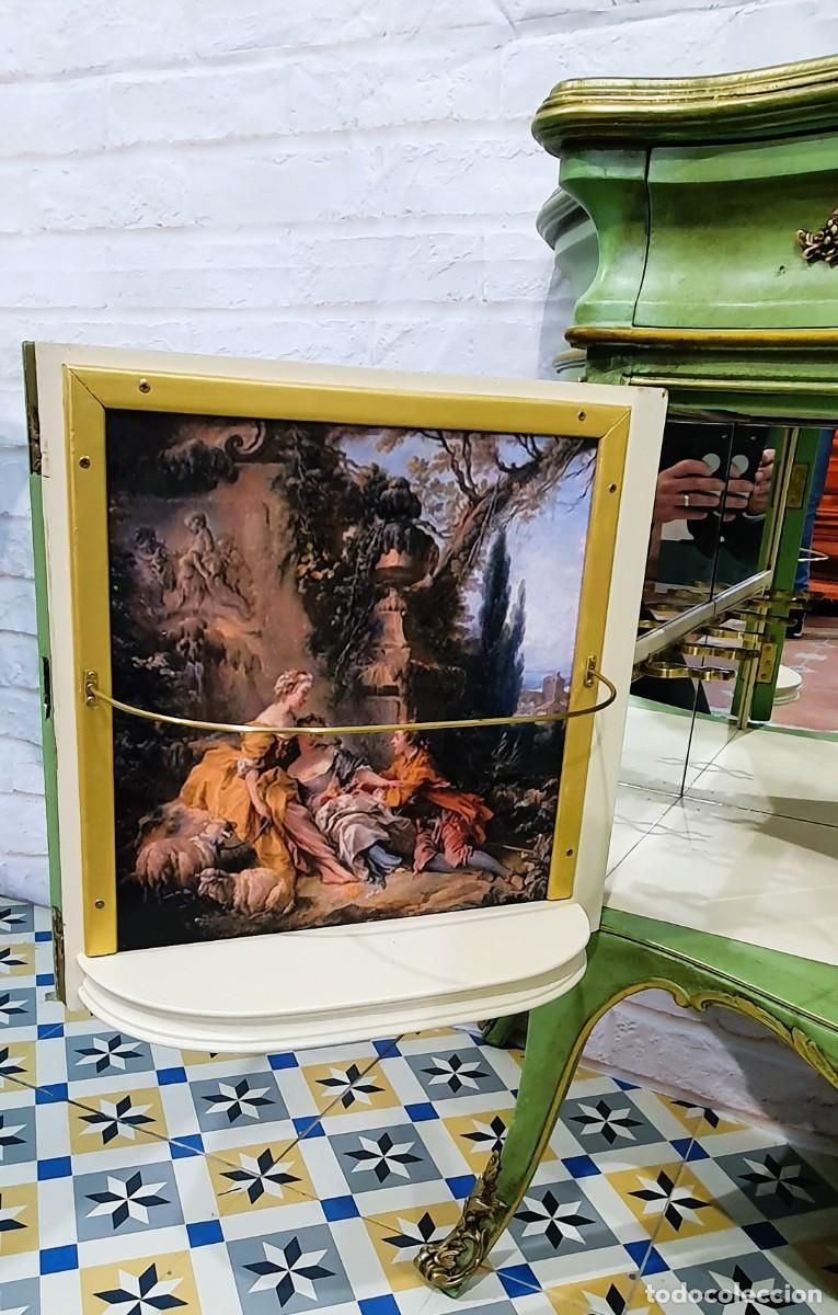 Antig&uuml;edades: C&oacute;moda licorera antigua. - Foto 8