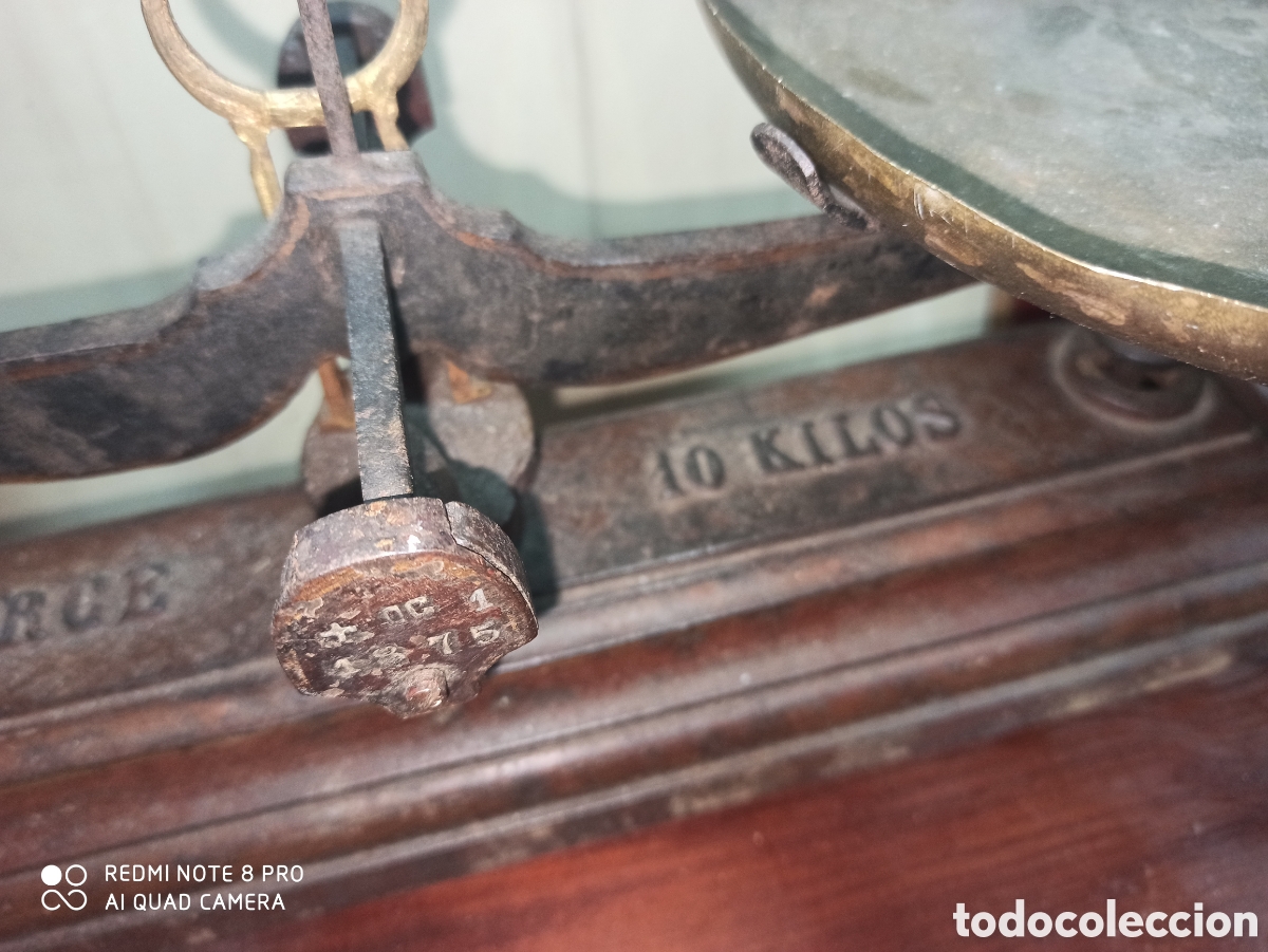 Antig&uuml;edades: Balanza antigua force 10k - Foto 2