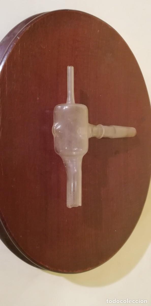 Antig&uuml;edades: ANTIGUO &Uacute;TIL LABORATORIO EN VIDRIO SOPLADO - Foto 3