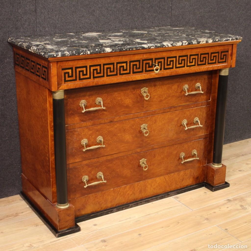 Antig&uuml;edades: C&oacute;moda elegante estilo imperio del siglo XX - Foto 1