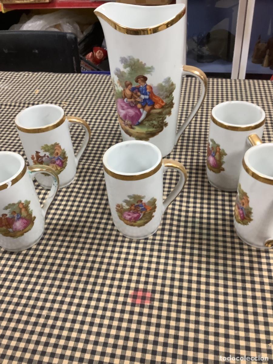 Antig&uuml;edades: Juego refresco.Porcelana - Foto 2
