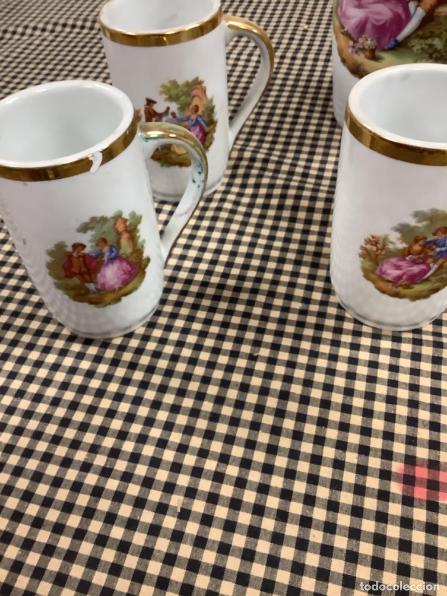 Antig&uuml;edades: Juego refresco.Porcelana - Foto 3