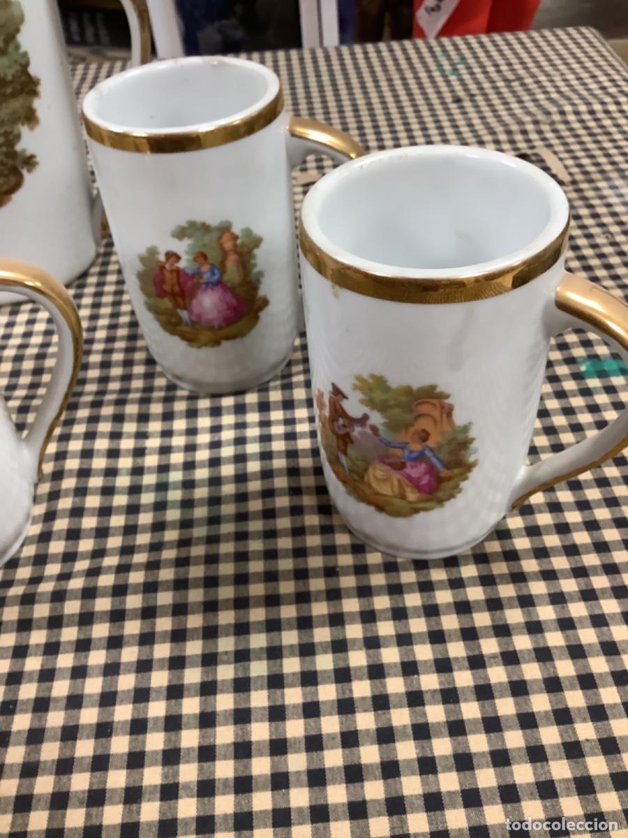 Antig&uuml;edades: Juego refresco.Porcelana - Foto 4