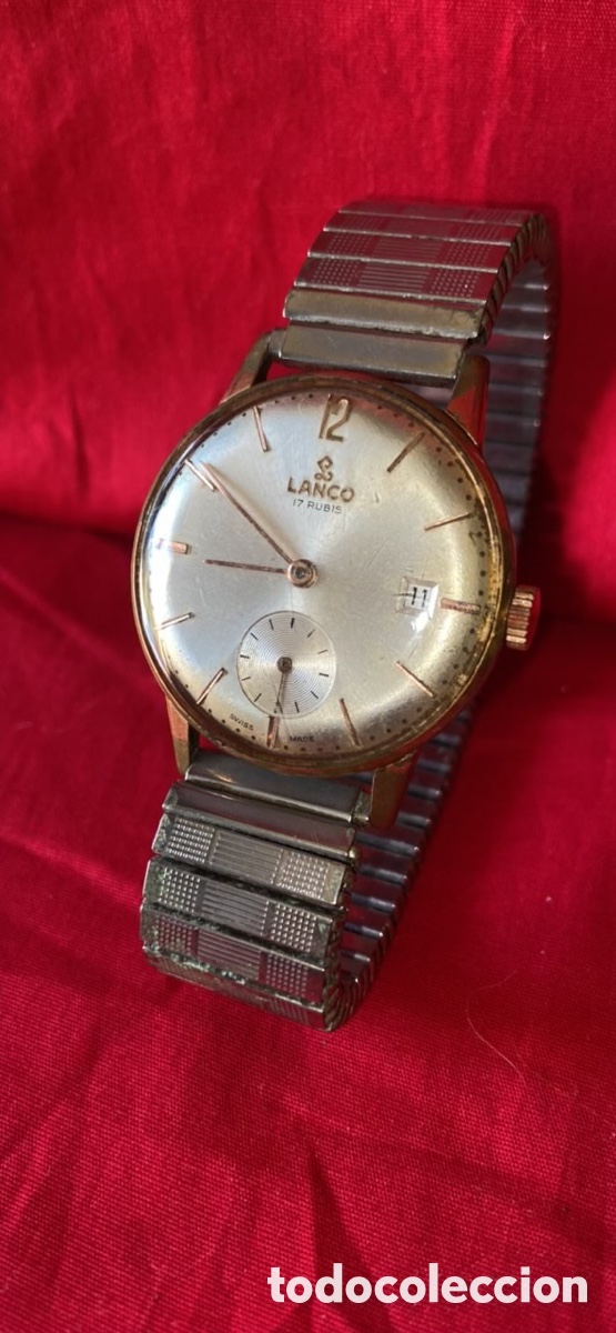 Antig&uuml;edades: Antiguo reloj LANCO - 17 RUBIS - Foto 1