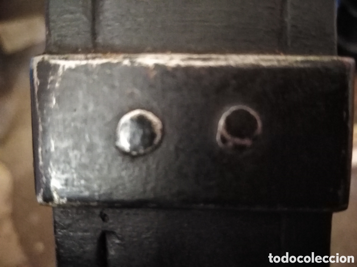 Antig&uuml;edades: LAMPARA DE FORJA CON 6 PUNTOS DE LUZ - Foto 6