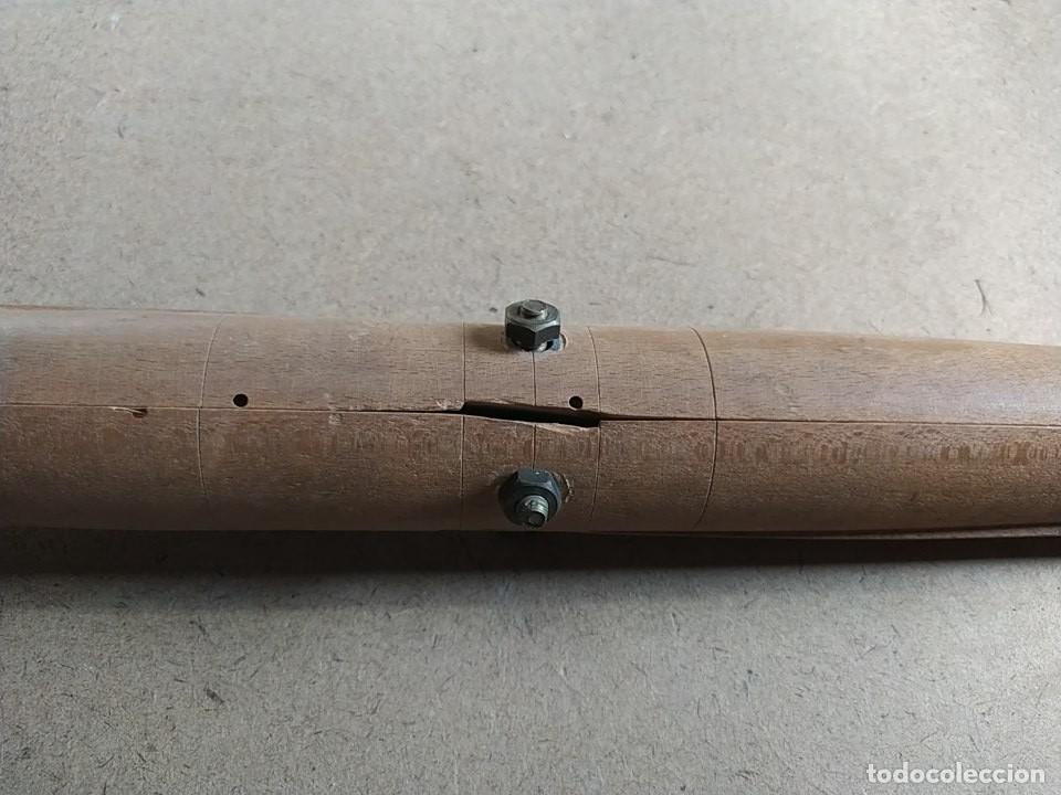 Antig&uuml;edades: Utensilio plegable de madera - Foto 4