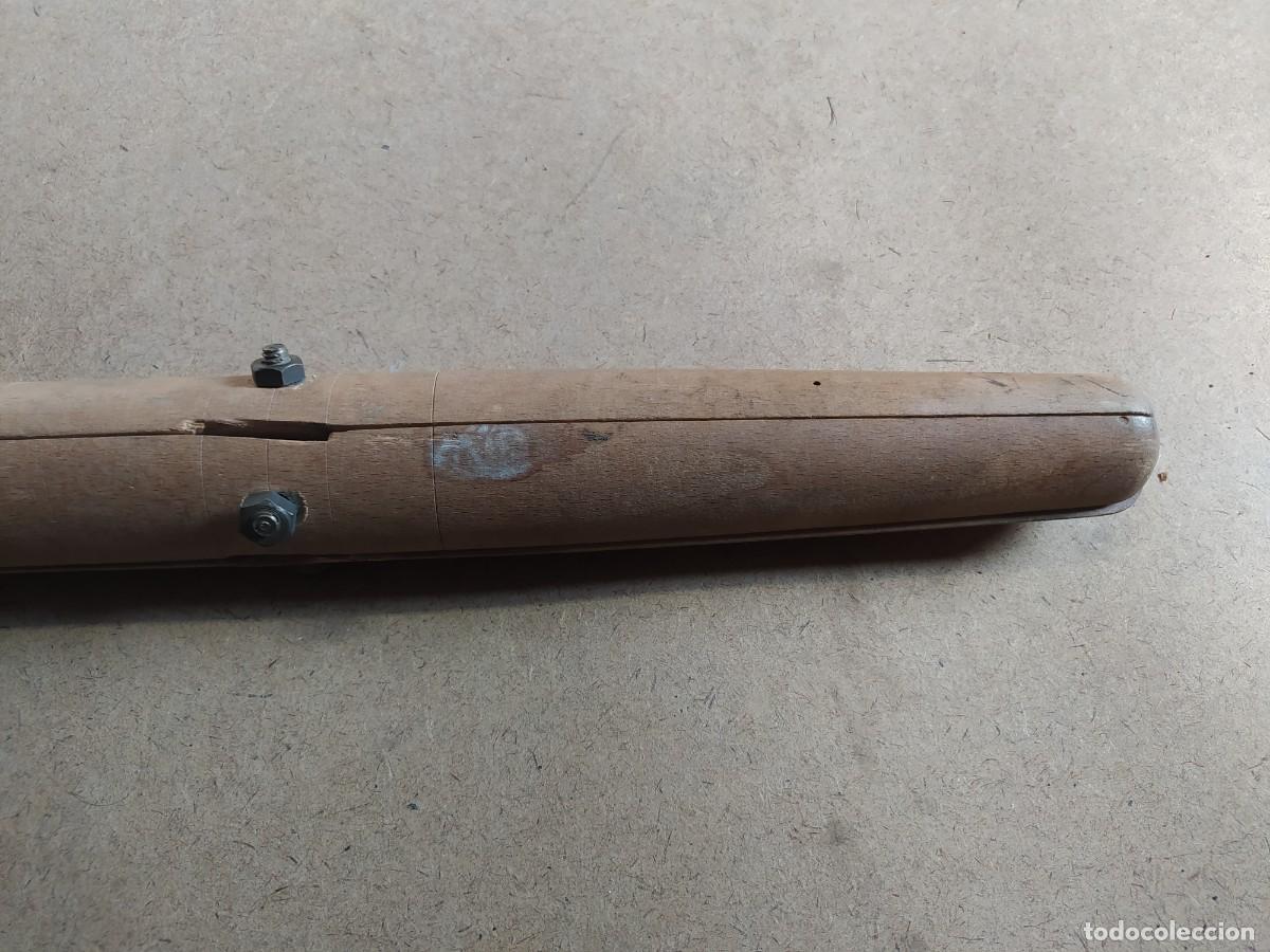 Antig&uuml;edades: Utensilio plegable de madera - Foto 7