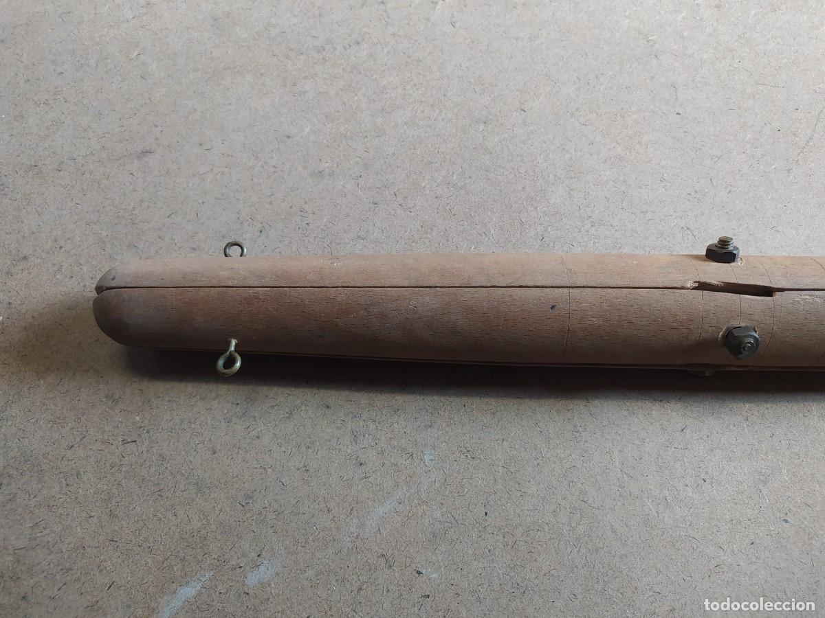 Antig&uuml;edades: Utensilio plegable de madera - Foto 8