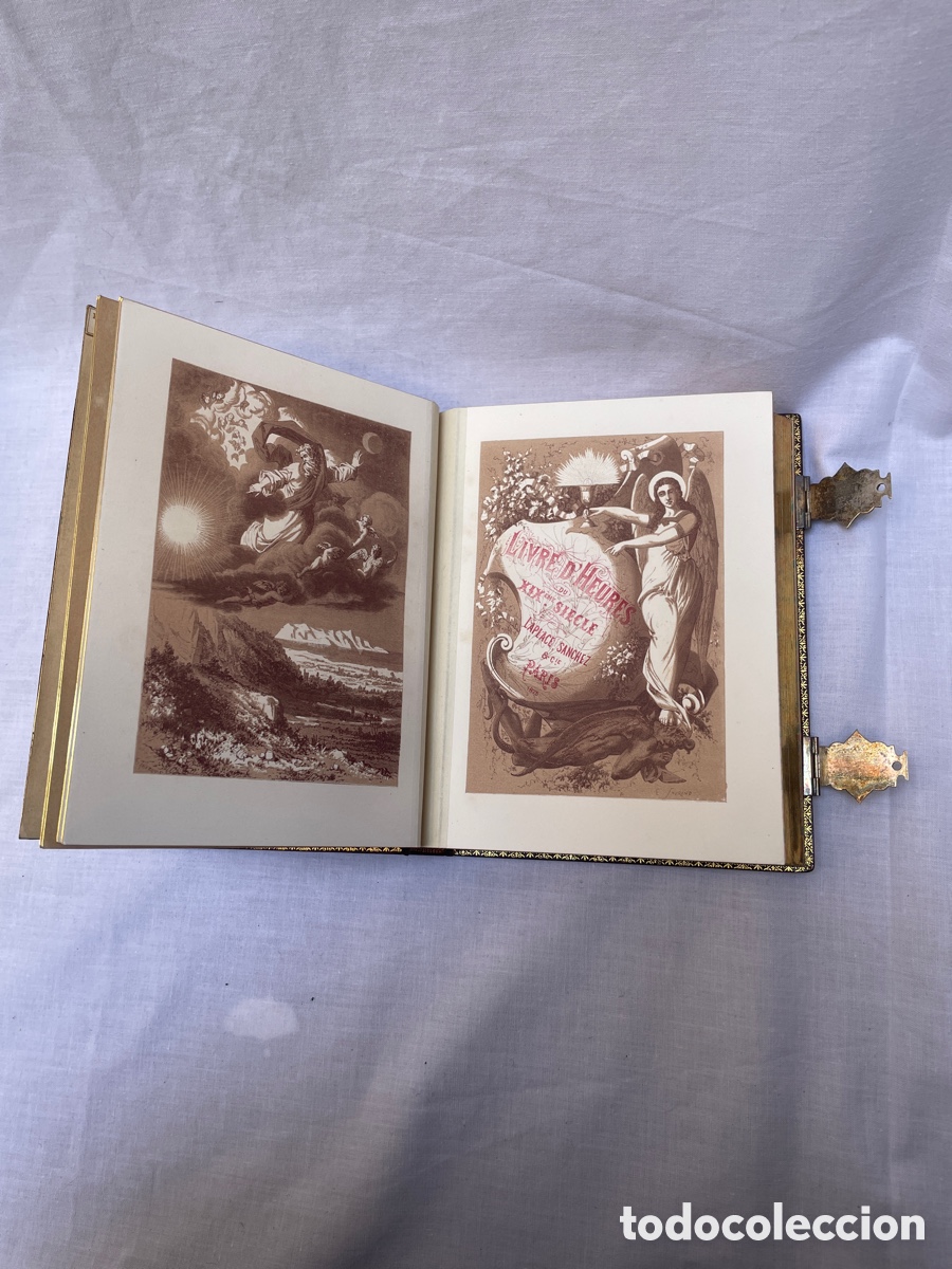 Antig&uuml;edades: Misal en franc&eacute;s. S. XIX. 16x13 cm - Foto 11