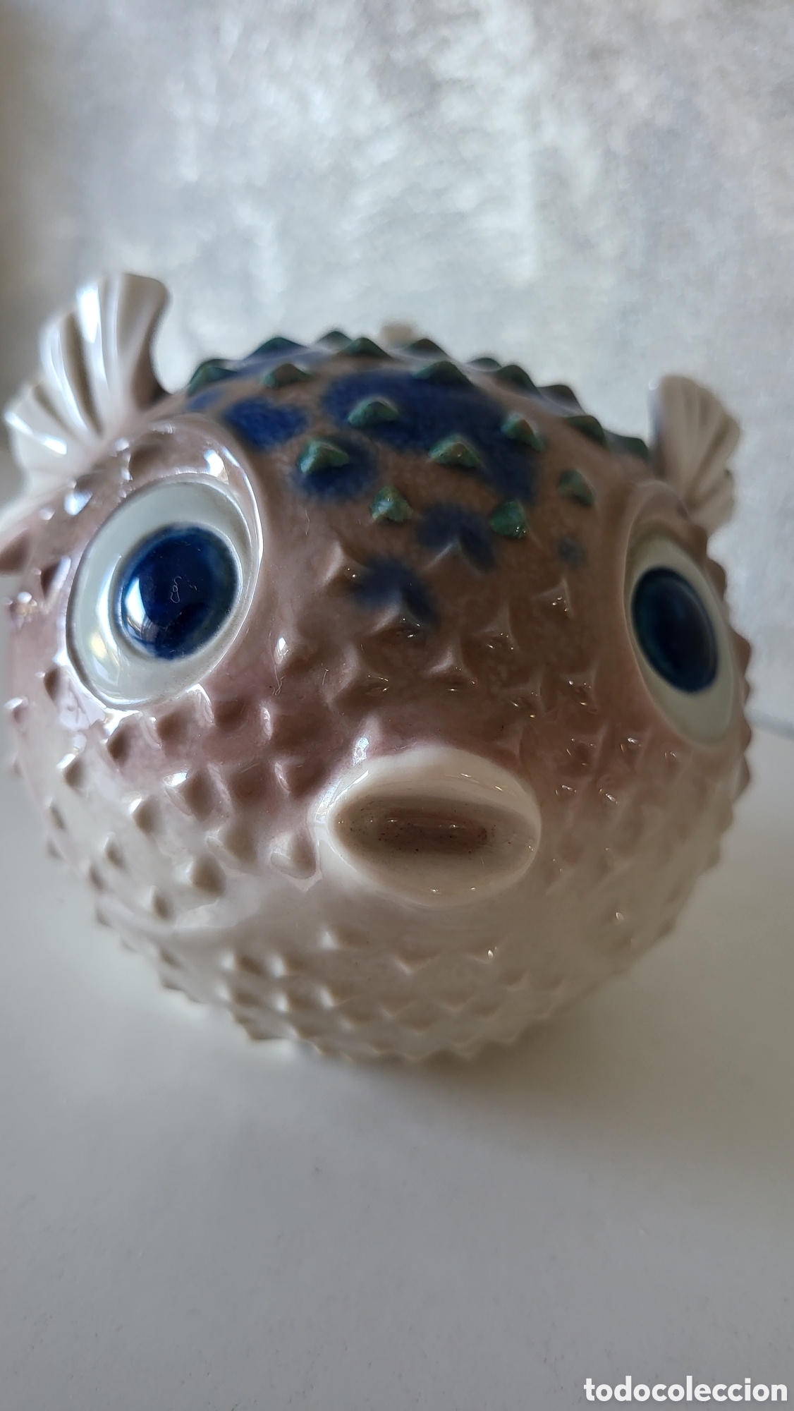 Antig&uuml;edades: PEZ GLOBO LLADRO RARO DESCATALOGADO - Foto 2