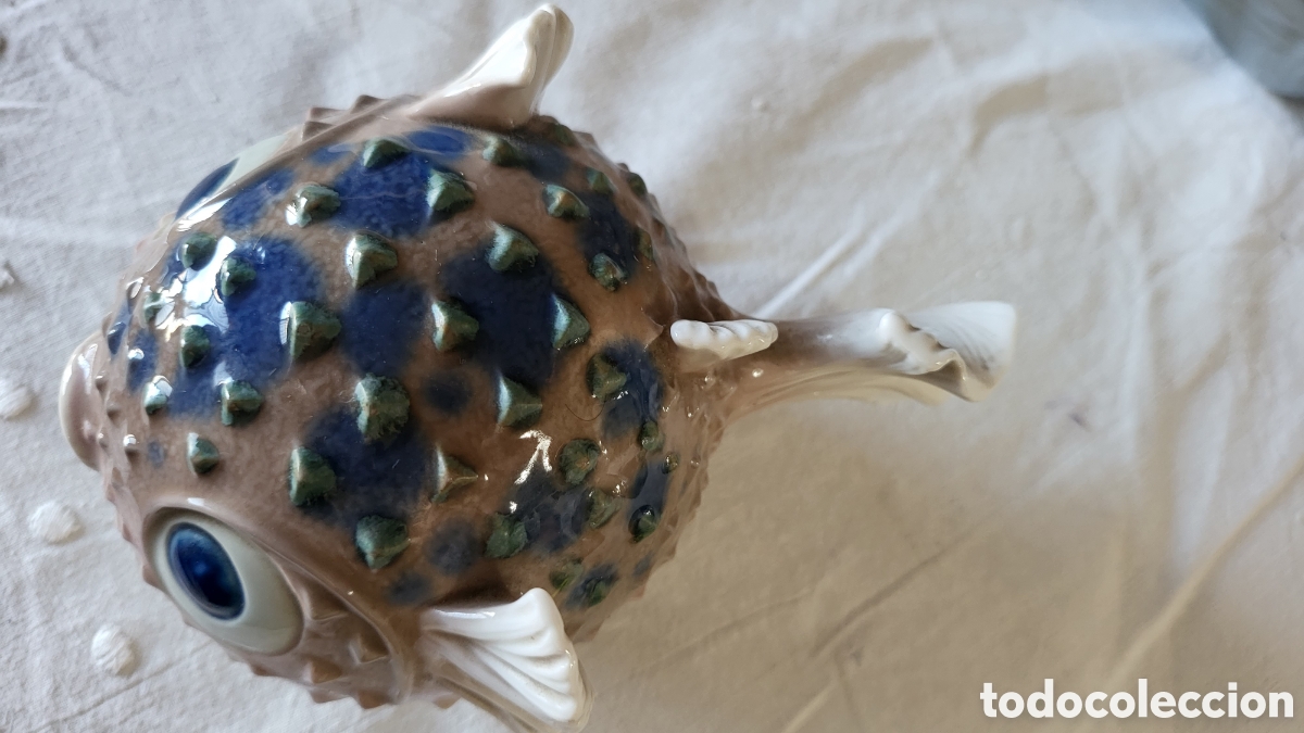 Antig&uuml;edades: PEZ GLOBO LLADRO RARO DESCATALOGADO - Foto 6