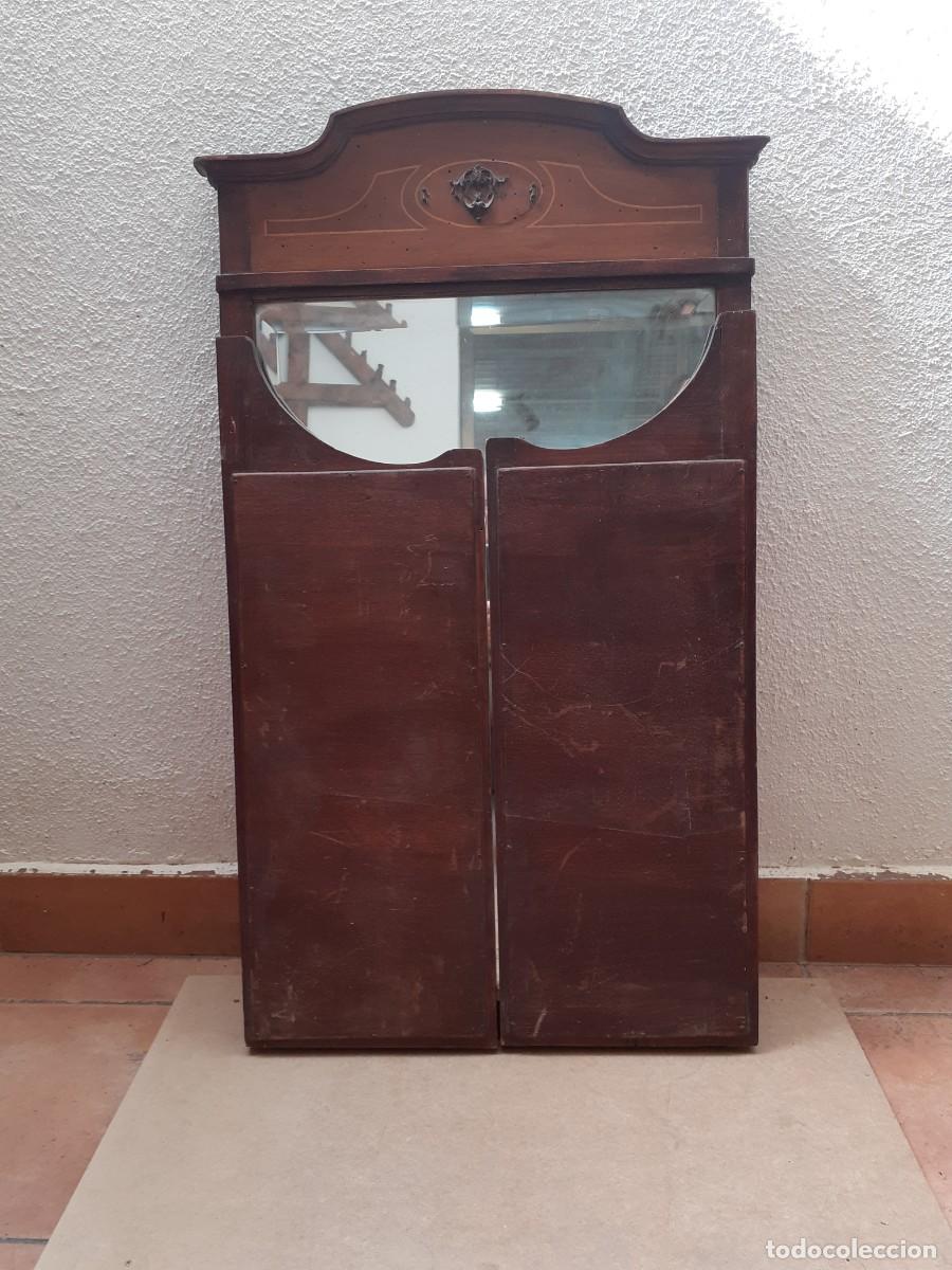 Antig&uuml;edades: Espejo triptico modernista - Foto 1