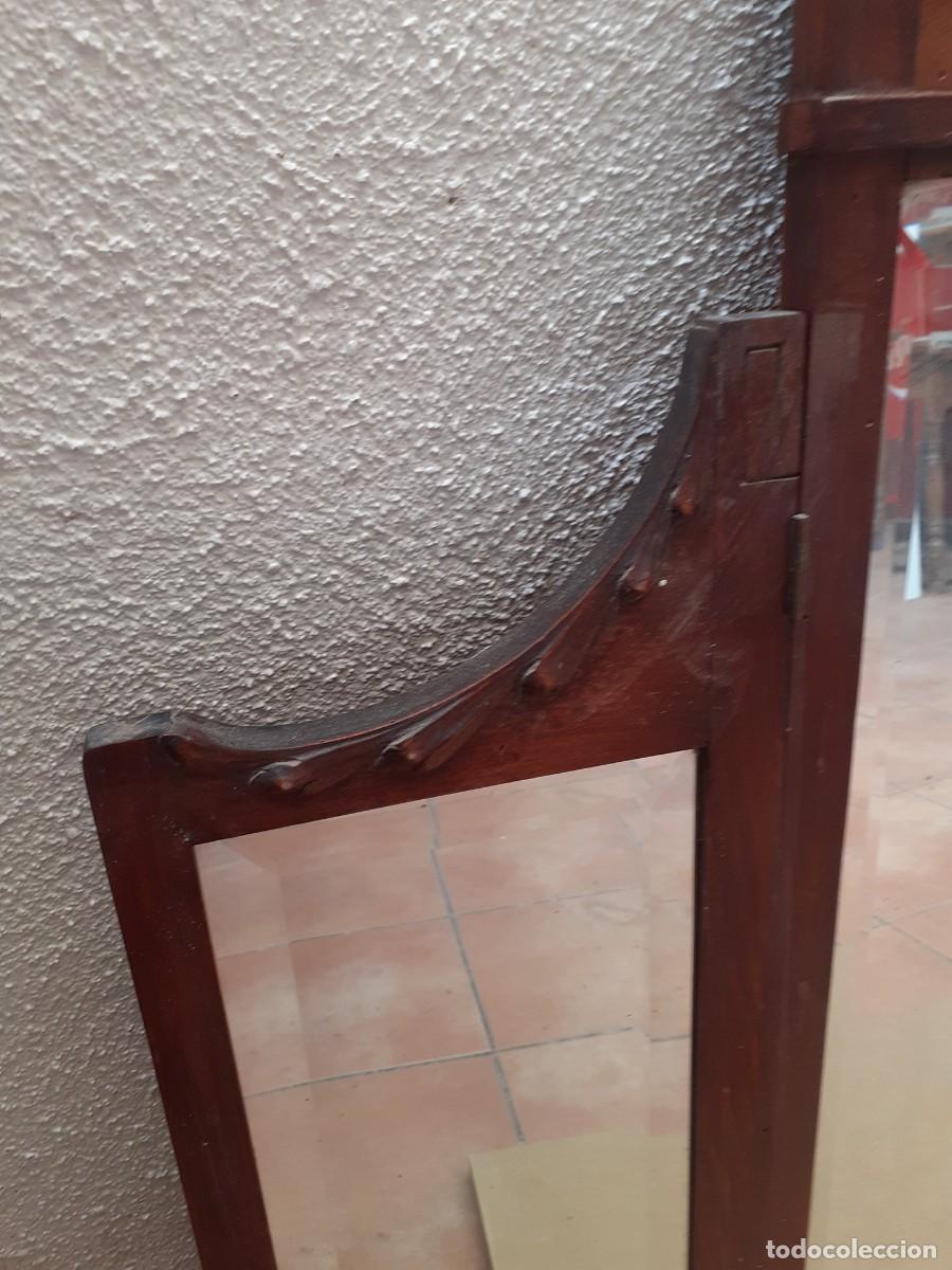 Antig&uuml;edades: Espejo triptico modernista - Foto 5