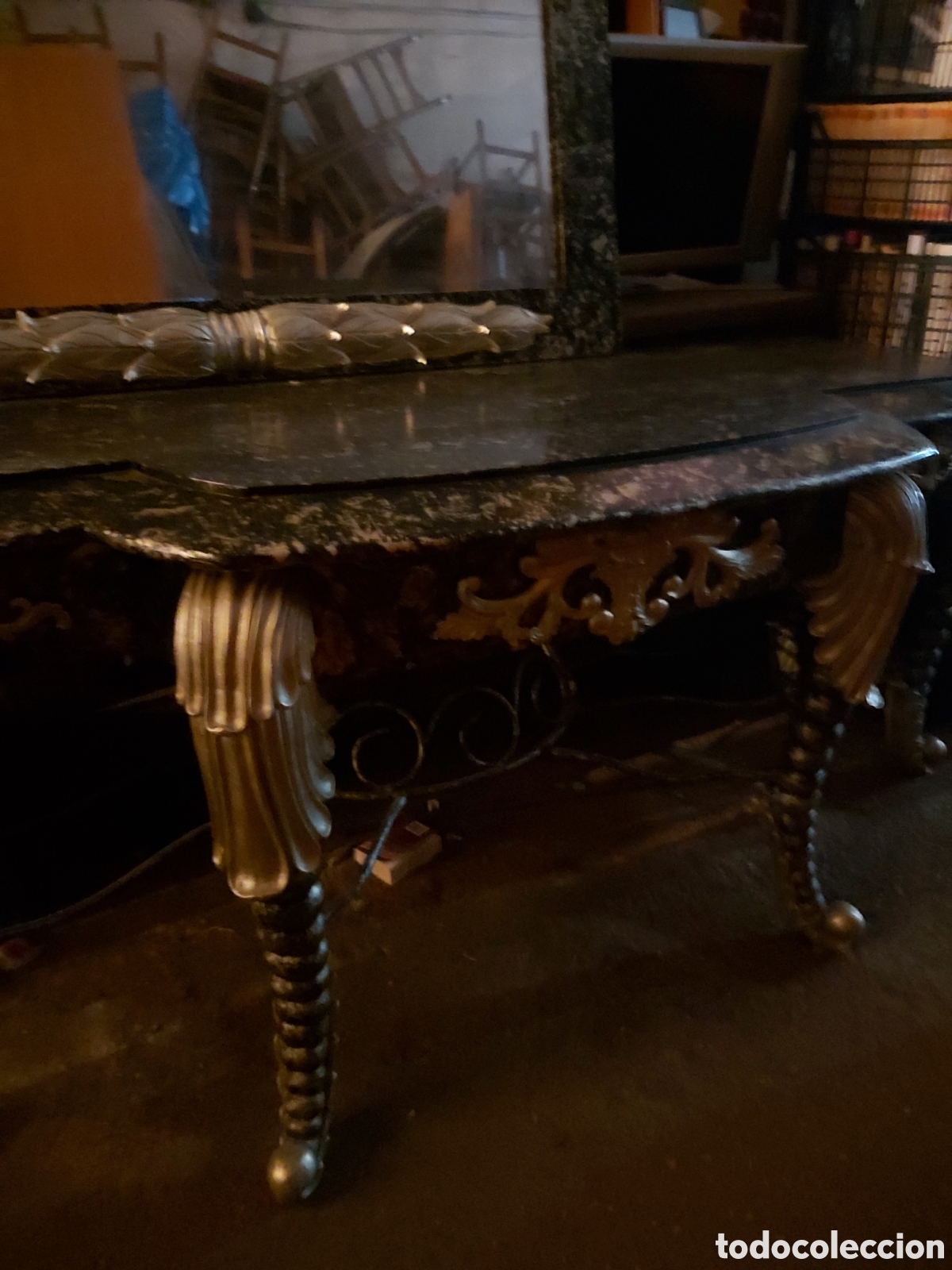 Antig&uuml;edades: MUEBLE APARADOR CON ESPEJO - Foto 14