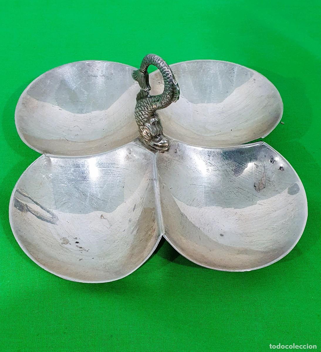 Antig&uuml;edades: Aperiitivera de plata contrastada - Foto 1