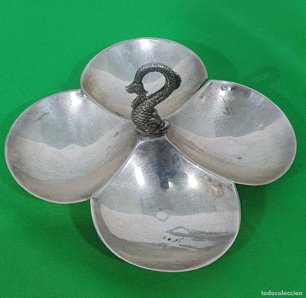 Antig&uuml;edades: Aperiitivera de plata contrastada - Foto 2