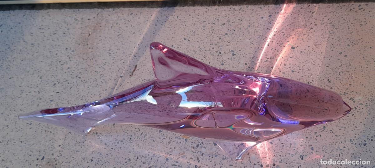 Antig&uuml;edades: DELFIN DE CRISTAL DE MURANO - Foto 6