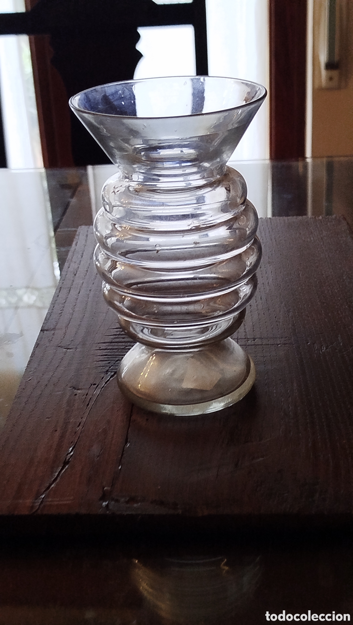 Antig&uuml;edades: Jarr&oacute;n de cristal de dise&ntilde;o - Foto 3