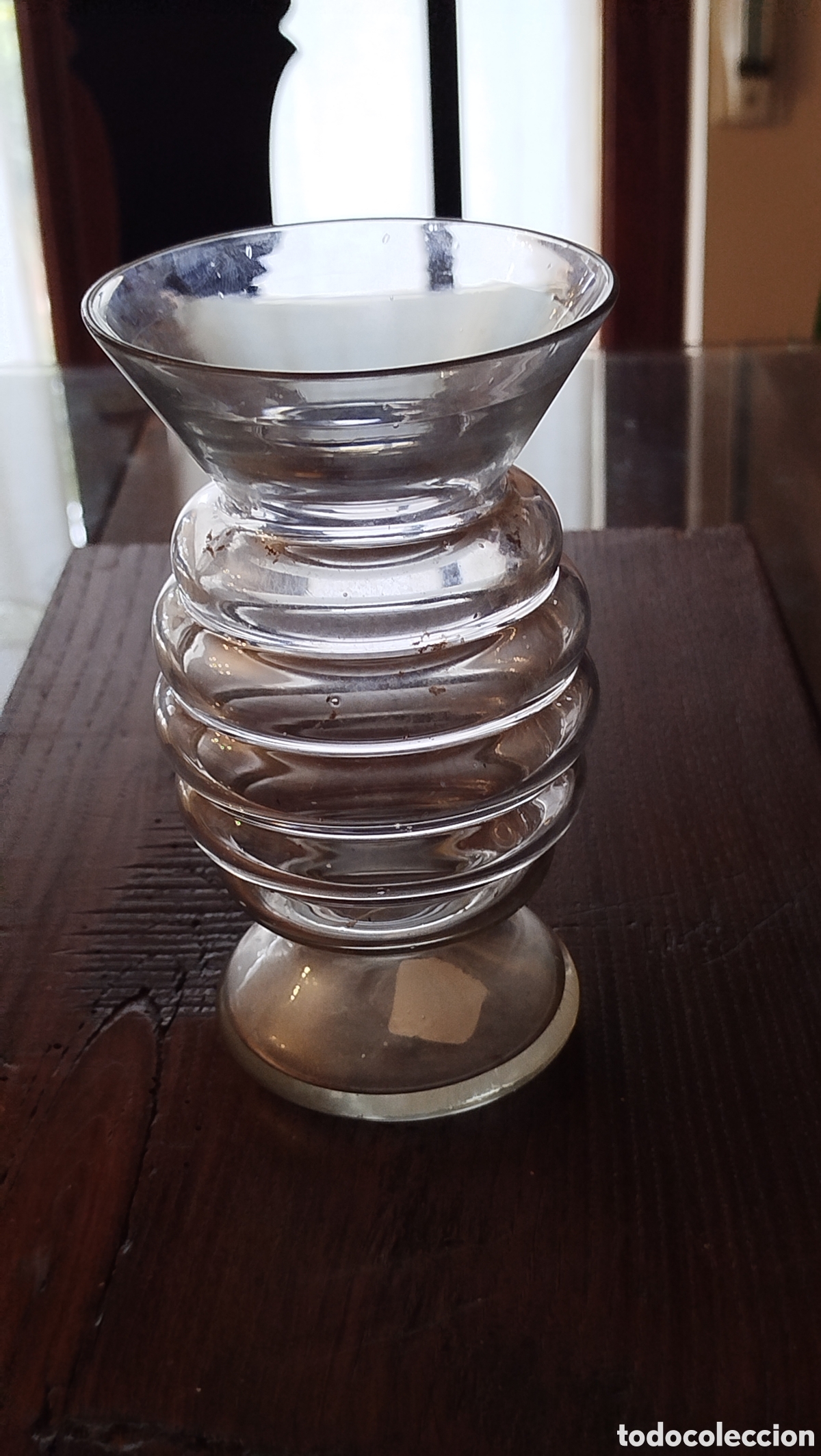 Antig&uuml;edades: Jarr&oacute;n de cristal de dise&ntilde;o - Foto 4