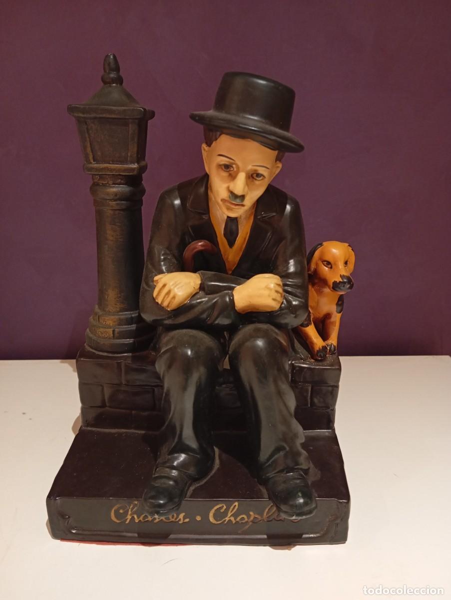 Antig&uuml;edades: Figura decorativa Charles Chaplin - Foto 1