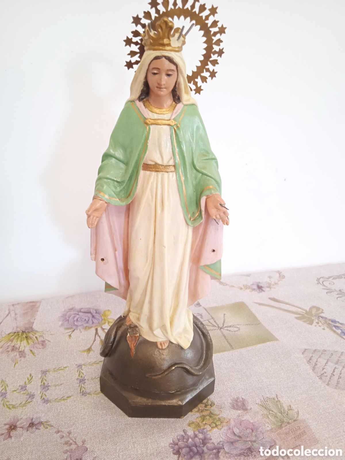 Antig&uuml;edades: Bonito santo de olot - Foto 4
