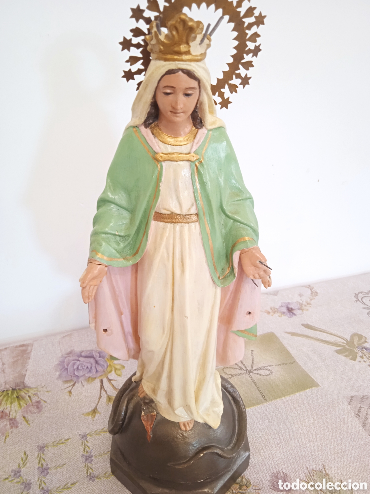 Antig&uuml;edades: Bonito santo de olot - Foto 1