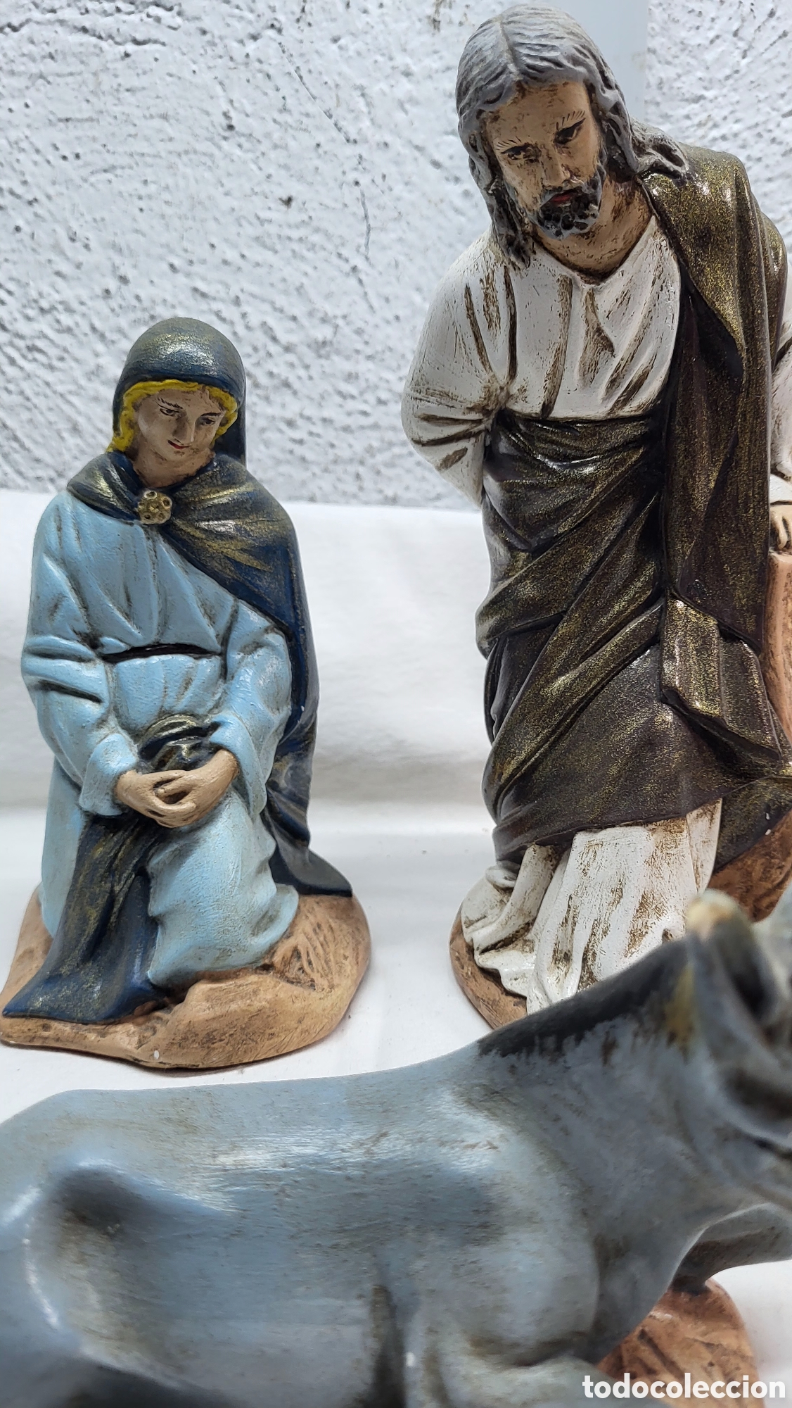 Antig&uuml;edades: Antiguas figuras Bel&eacute;n - Foto 4